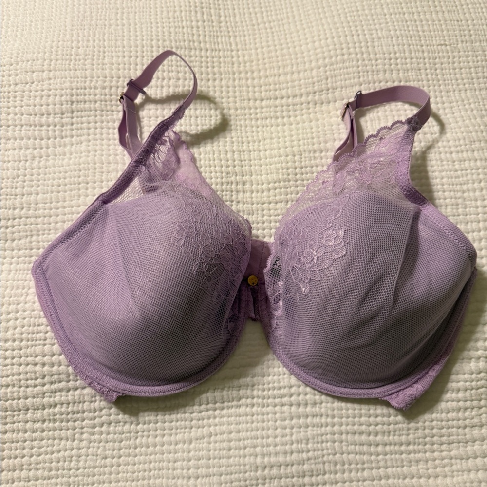 Natori Lilac Lace Underwire Bra